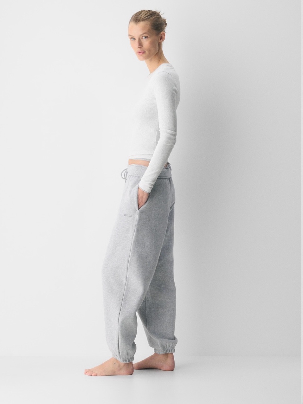 Artizia sweatfleece Mega Foldover baggy jogger - Picture 3 of 10
